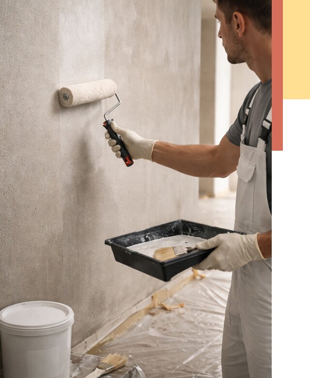 Грунтовка стен в Тулуне от 2374 руб. м2 — быстро, недорого, с материалом | ОТДЕЛОЧНИК-Тлн