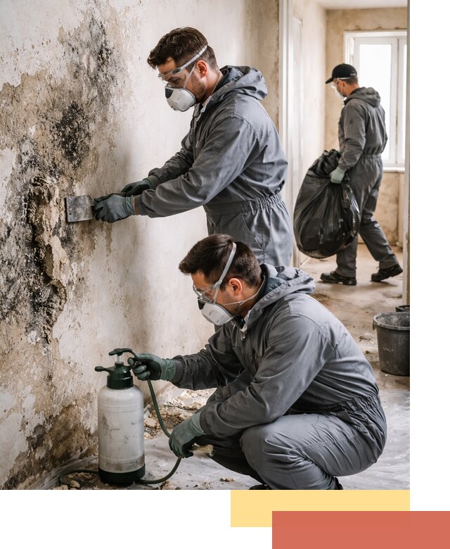 Удаление плесени со стен профессионально в Тулуне