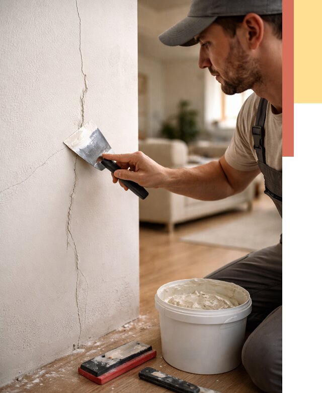 Заделка трещин и сколов в Тулуне от 2644 руб. — быстро и недорого | ОТДЕЛОЧНИК-Тлн