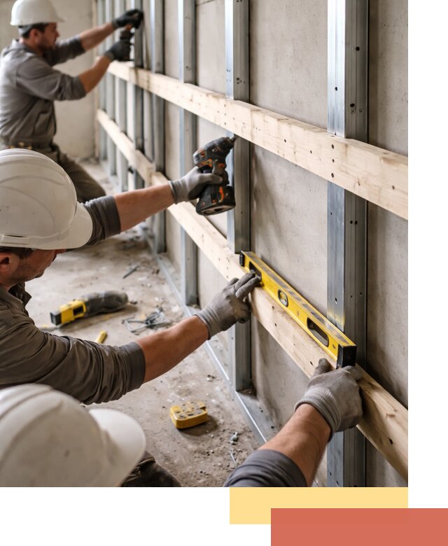 Устройство обрешетки под панели в Тулуне