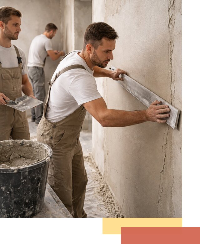 Штукатурка стен без маяков в Тулуне быстро и качественно