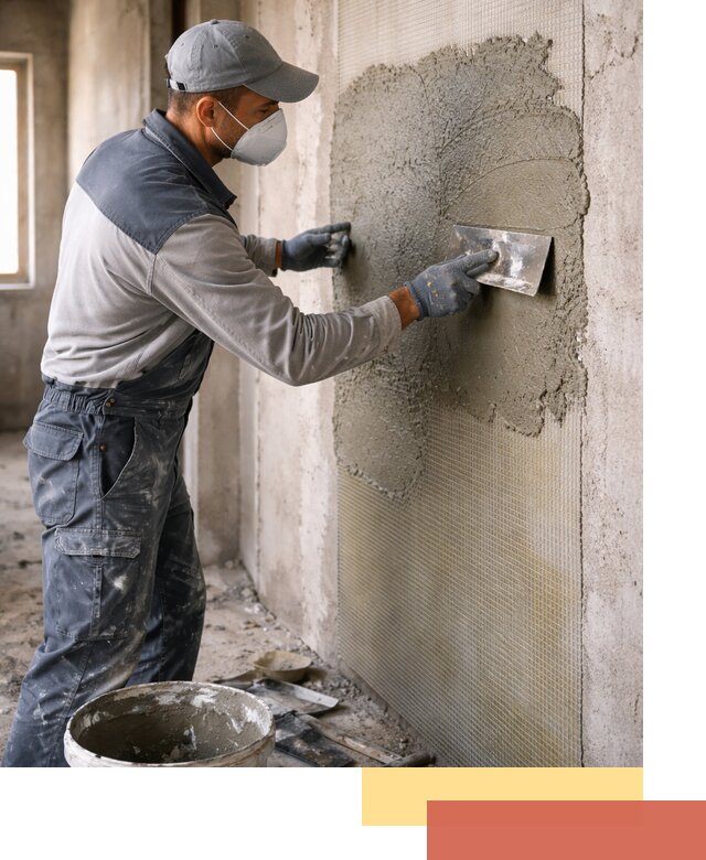 Штукатурка стен по сетке в Тулуне под ключ качественно и быстро