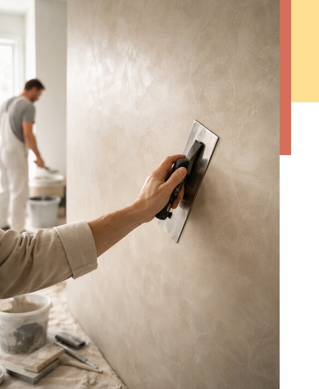 Венецианская штукатурка в Тулуне от 3777 руб/м² — нанесение стен под ключ | ОТДЕЛОЧНИК-Тлн