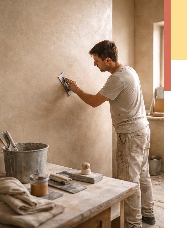 Марокканская штукатурка таделакт в Тулуне под ключ от 4532 руб. | ОТДЕЛОЧНИК-Тлн