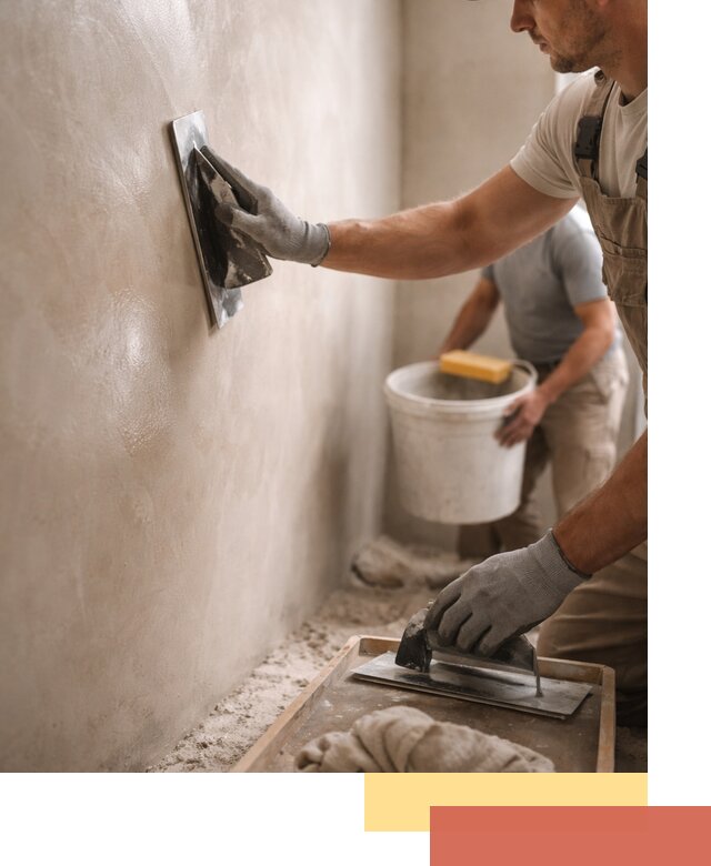 Нанесение марокканской штукатурки таделакт в Тулуне