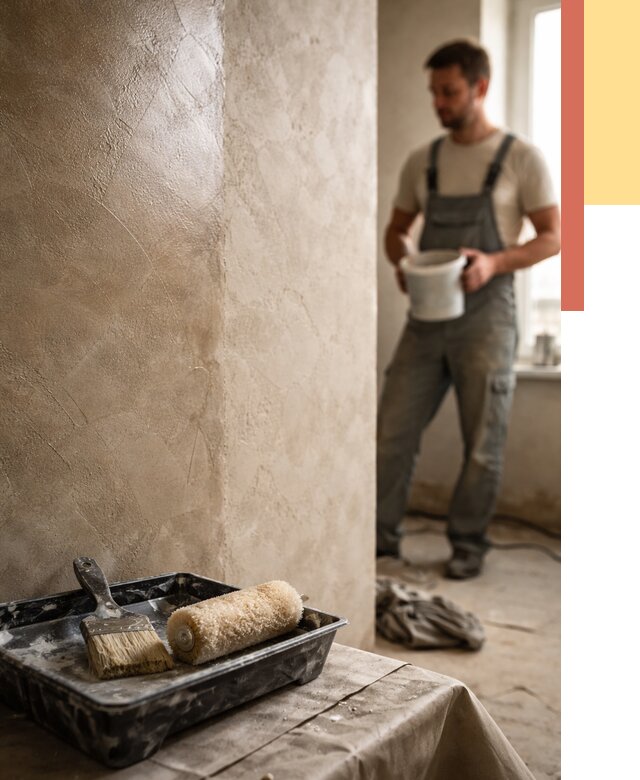 Нанесение воска на штукатурку в Тулуне от 3777 руб. | Услуги ОТДЕЛОЧНИК-Тлн