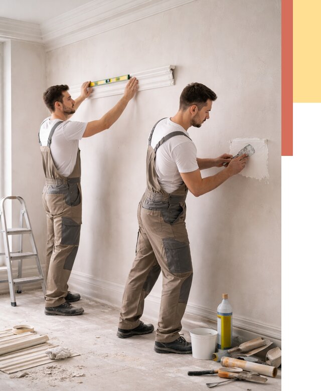 Монтаж лепнины на стены в Тулуне от 4856 руб. — недорого, быстро | ОТДЕЛОЧНИК-Тлн