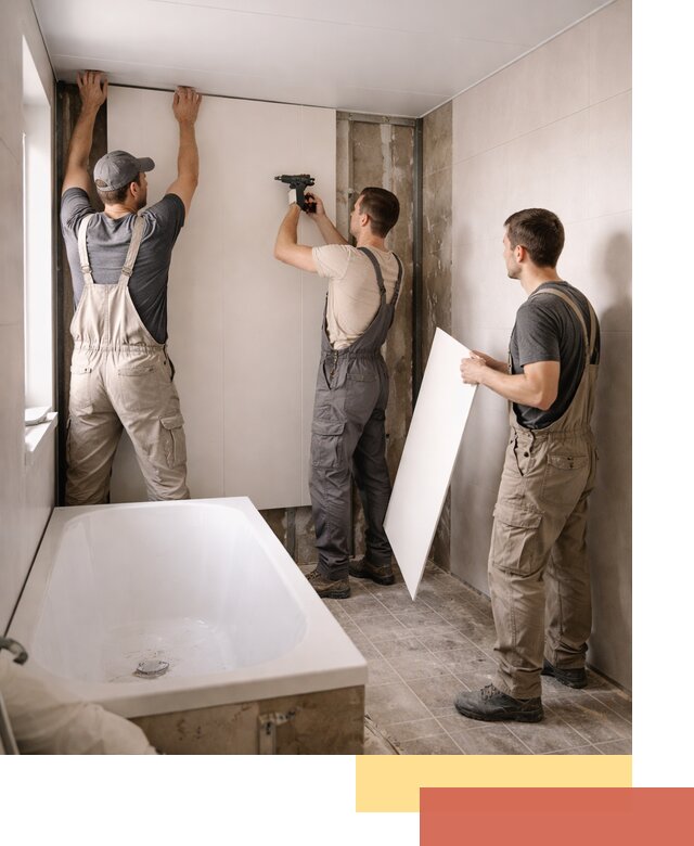 Отделка ванной панели ПВХ профессионально в Тулуне