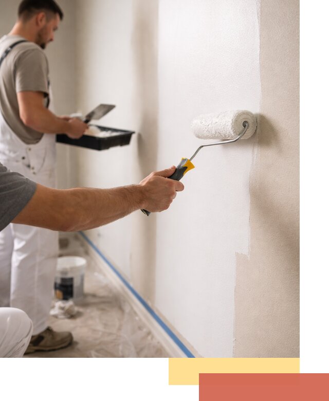 Покраска стен акриловой краской профессионально в Тулуне