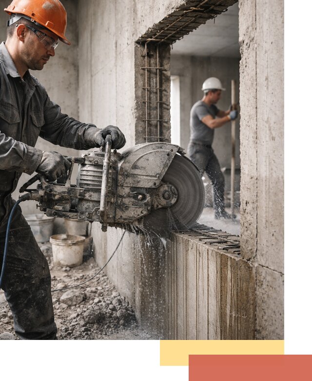 Алмазная резка проемов в Тулуне быстро и точно