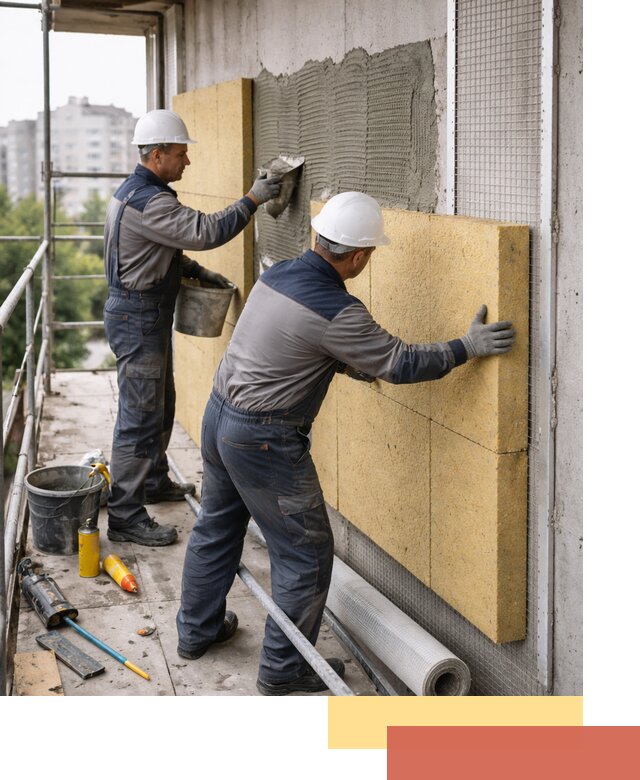 Утепление стен зданий и домов в Тулуне качественно и надежно