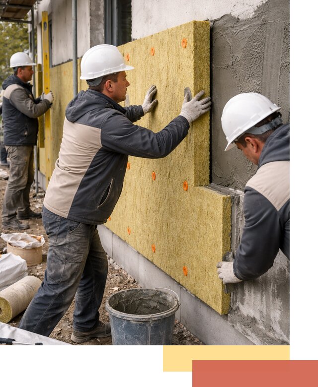 Утепление стен минватой в Тулуне — тепло и звукоизоляция