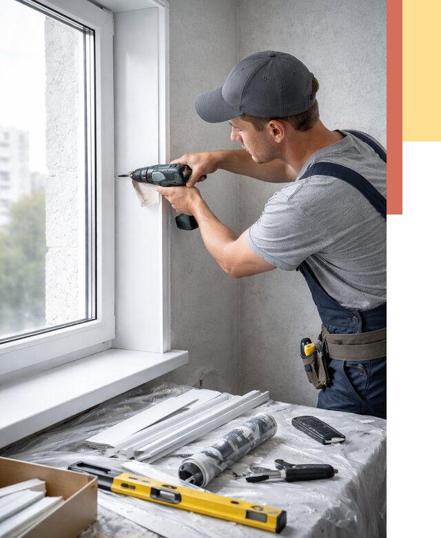 Установка пластиковых откосов в Тулуне от 2428 руб. | ОТДЕЛОЧНИК-Тлн монтаж, быстро и недорого