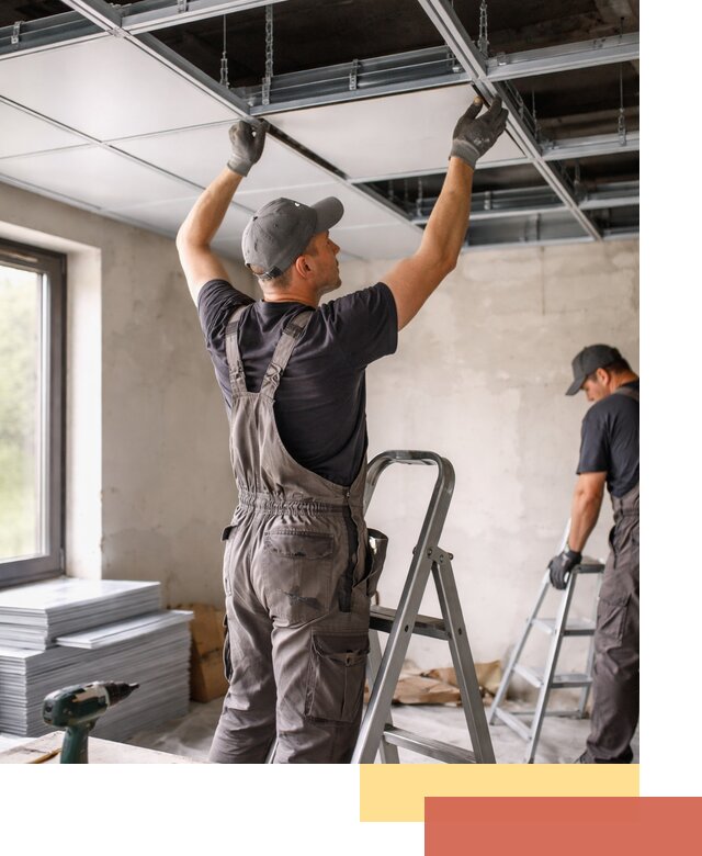 Монтаж кассетного потолка в Тулуне качественно и быстро