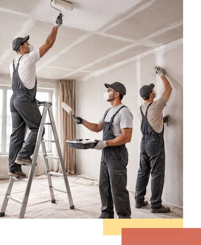 Покраска потолка из гипсокартона в Тулуне качественно и недорого