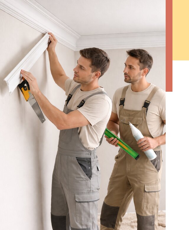 Монтаж потолочного плинтуса в Тулуне от 2482 руб. — быстро и недорого | ОТДЕЛОЧНИК-Тлн