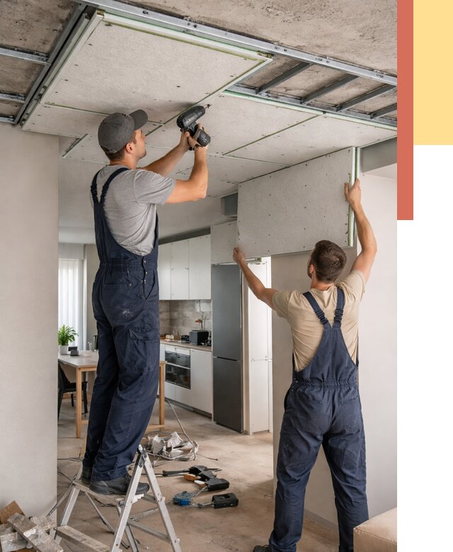 Шумоизоляция потолка панелями зипс в Тулуне от 1996 руб. под ключ | ОТДЕЛОЧНИК-Тлн